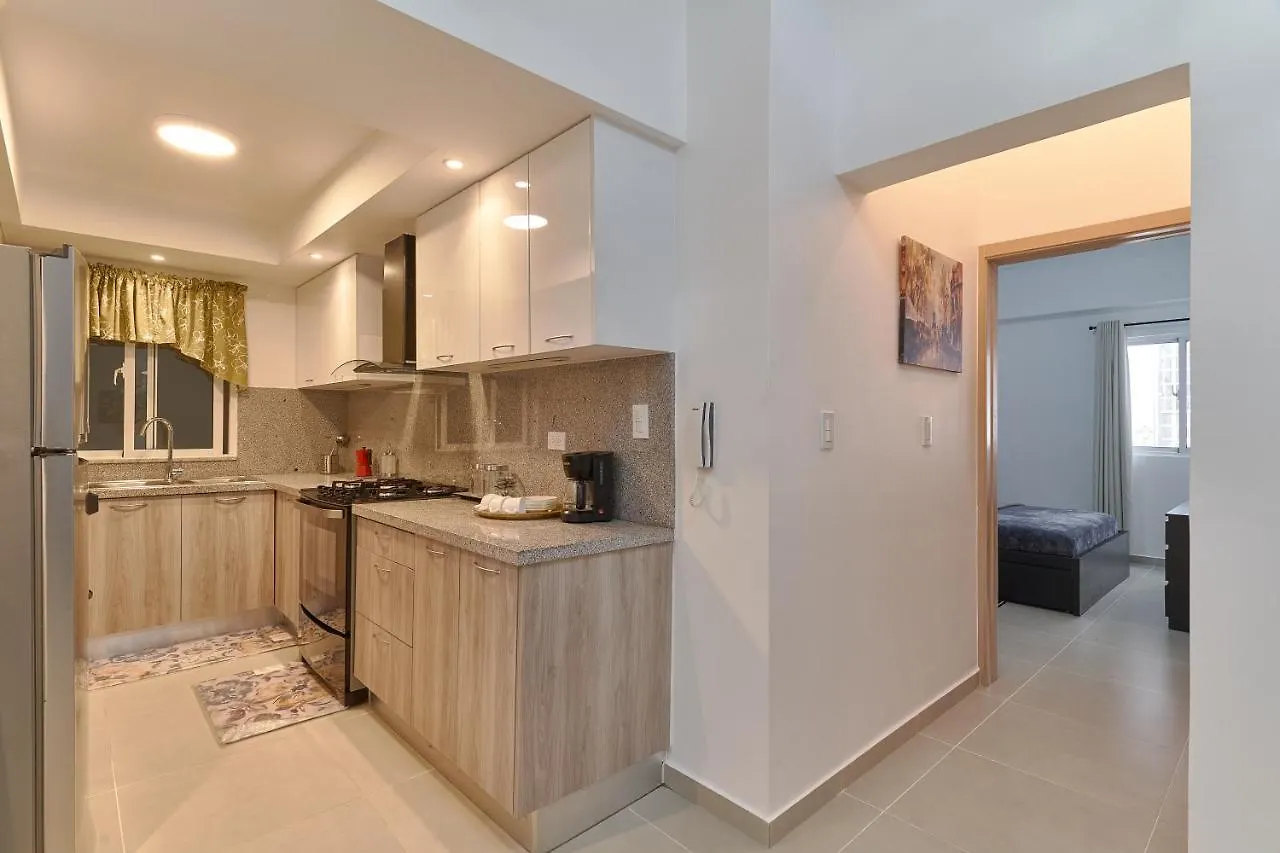 Apartment Dom. Rep. Exclusive 2 Bed Apt. Evaristo Morales Santo Domingo